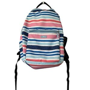 Scout Bag Multi-Pocket Colorful Striped Backpack GUC
